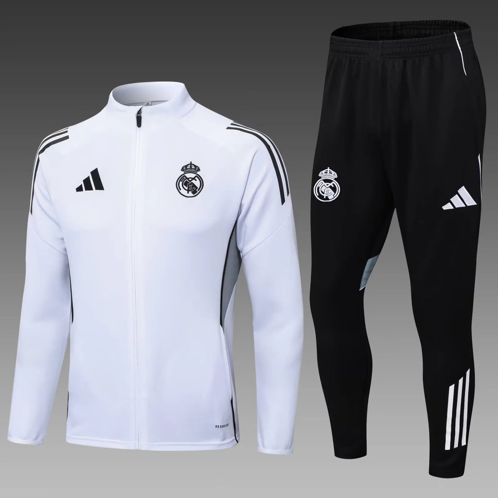 Real Madrid 25/26 Full-Zip Tracksuit